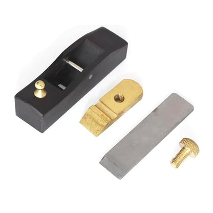 Mini Wood Planer Hand Tool, Pocket Plane, Tiny Ebony Plane Woodcraft Tool - color: D Round Bottom Plane