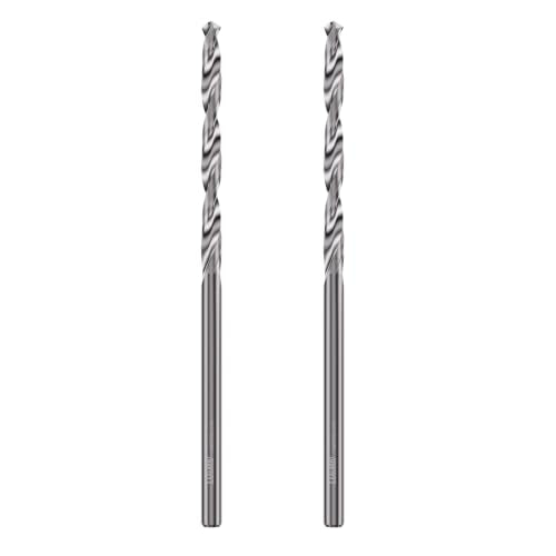 LU&MN Solid Carbide Jobber Drill Bit, 1/16" Dia, 2 Pcs - size: 1/16 in