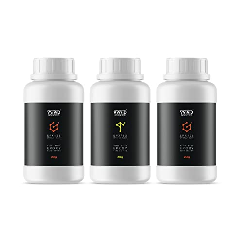VViViD Optically Clear 2-Part Epoxy Hard Gloss Coating Resin (750g Small Pack) - size: 750g Small Pack