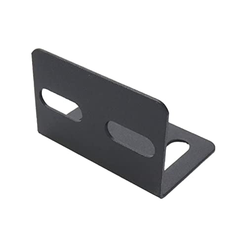 Angle Bracket 4Pcs 90Deg L T Shape Adjustable 2.87x1.93in - size: 73x49x49 T 4Holes