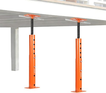 Adjustable House Floor Jack Posts, 2 Pack, 19-36 Inch - size: 19 - 36 in