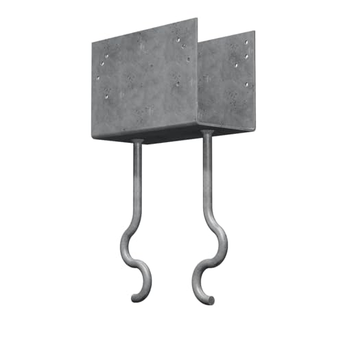 Simpson Strong-Tie CCQM5.50-SDSHDG CCQM Hot-Dip Galvanized Column Cap for 5-1/2 in. Beam, with Strong-Drive SDS Screws