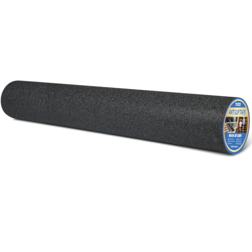 Black Anti Slip Tape, 36 in x 20 ft, 80 Grit Wide Grip Tape - color: Black, size: 36" X 20FT