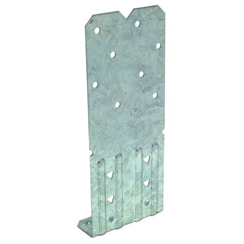 Simpson Strong-Tie DSPZ DSP 18-Gauge ZMAX Galvanized Double-Stud Plate Tie (Pack of 100)