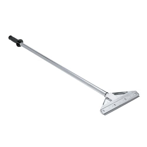 8-Inch Floor Scraper Tool with Razor Blade, Long Handle - size: Pack of 1