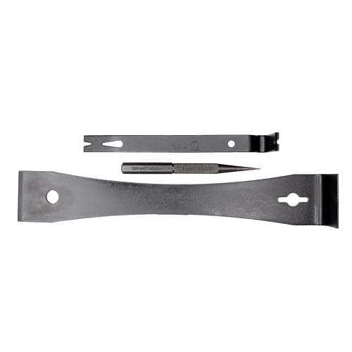 Mayhew Tools 98606 Utility Bar Set, Black Oxide Finish, 3-Piece Trim Kit - size: 3-Piece Trim Kit