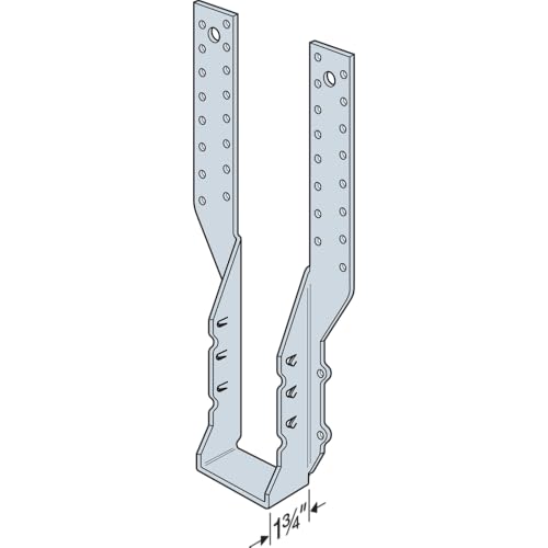 Simpson Strong-Tie THA418 THA 17-1/2 in. Galvanized Adjustable Hanger for 4X Floor Truss - size: 1 Each