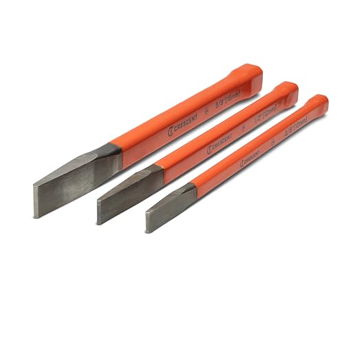 Crescent 3 Piece Set, 3/8", 1/2", 5/8" Chisel - CCOCHS3 - size: 3/8", 1/2", 5/8", style: 3 Piece Set
