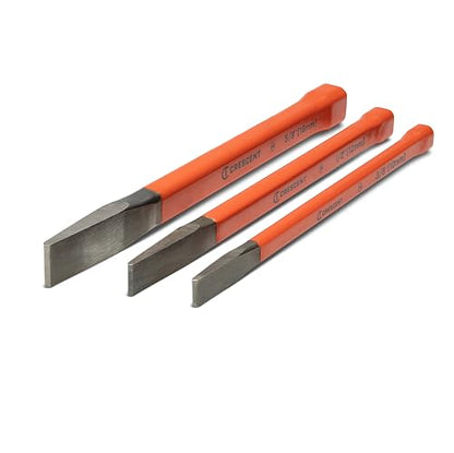 Crescent 3 Piece Set, 3/8", 1/2", 5/8" Chisel - CCOCHS3 - size: 3/8", 1/2", 5/8", style: 3 Piece Set