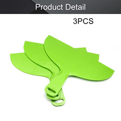 10 Inch Plastic Putty Knife, 3Pcs Flexible Paint Scraper Tool for Spackling - size: 10 inch