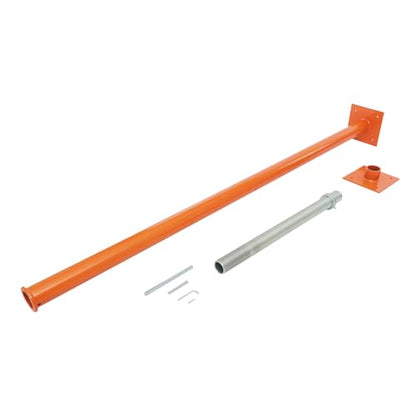 House Floor Jack, 85"-109" Height Range, 5000 lbs Max Load Capacity, Lift Support Telescoping Jack Post, Steel Temporary Support Column, Adjustable Jacking Post for Basement, Beam, Construction - size: 85"-109"