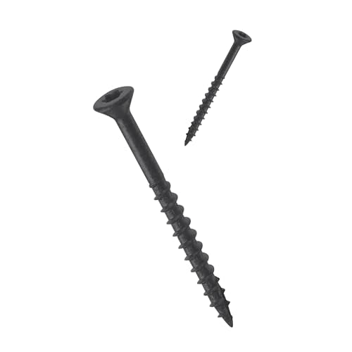 Nuvo Iron #8 Screw, 2 1/2”, Torx Head, Black, 250 Count