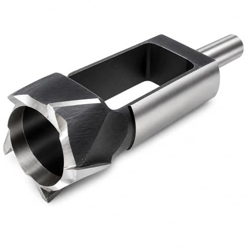 Wood Tenon Dowel Plug Cutter 2 Inch Tenon Cutter Plug Maker Woodworking Drill Bit - size: 2 in