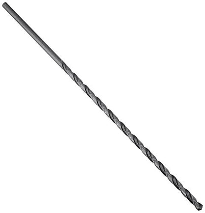 Drill America High Speed Steel 13/32" x 10" Extra Length Drill Bit, DWDDL Series - size: 13/32", style: 10" Length, Straight Shank