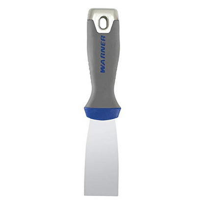Warner 1-1/2" ProGrip Flex Putty Knife, Stainless Steel with Hammer Cap, 90660 - size: 1.5 Inch, style: Flex, Stainless Steel