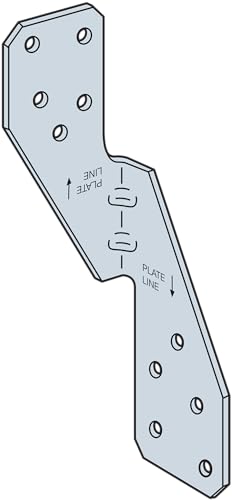 Simpson Strong-Tie H2.5A 18-Gauge Galvanized Hurricane Tie (200-Pack) - size: 200 Pack