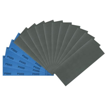 Sandpaper 5000 Grit 15 Sheets, Wet Dry Sand Paper 9 x 3.6 Inch - style: 5000 Grits