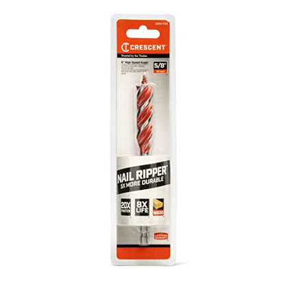 Crescent High Speed Auger Drill Bit | 5/8" x 6" | CDSA-633 - style: 5/8" X 6"