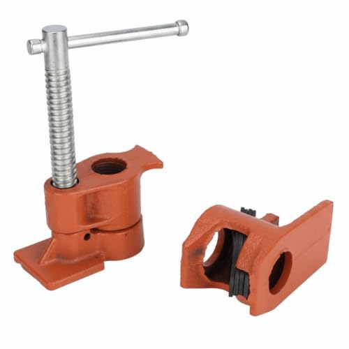 1/2 inch Pipe Clamp Jaws Vise Fixture Set Woodworking Tool Kit