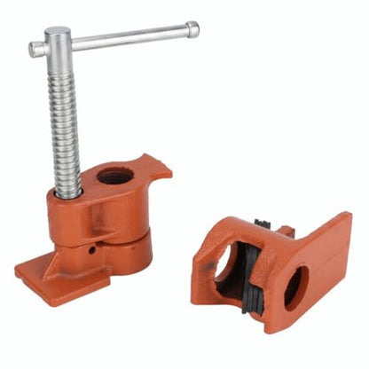 1/2 inch Pipe Clamp Jaws Vise Fixture Set Woodworking Tool Kit