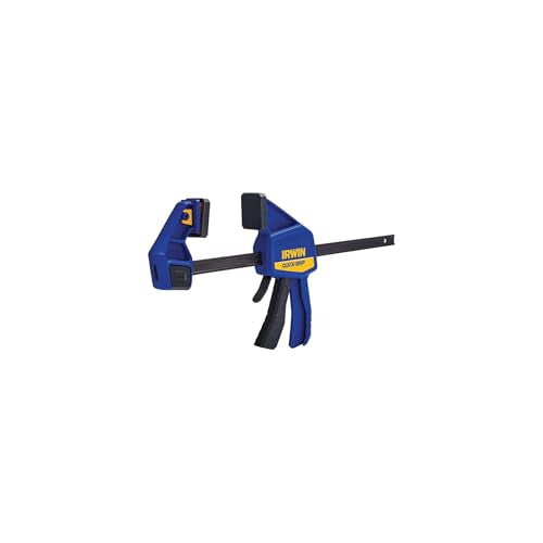 IRWINQUICK-GRIPOne-Handed Bar Clamp, Medium-Duty, 12", 1964718 - size: 12 inch, style: 12 Inch