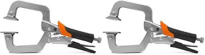 WEN CL327F 3-Inch Face Clamp for Woodworking and Pocket Hole Joinery (Pack of 2) - size: 3-Inch (Pack of 2)