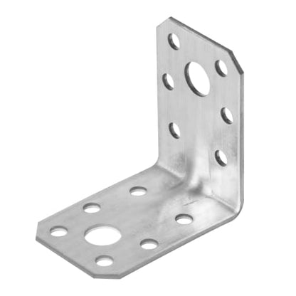 50 Pack 2" L x 1-3/8" W x 2" H Steel L Angle Brackets, Framing Brackets