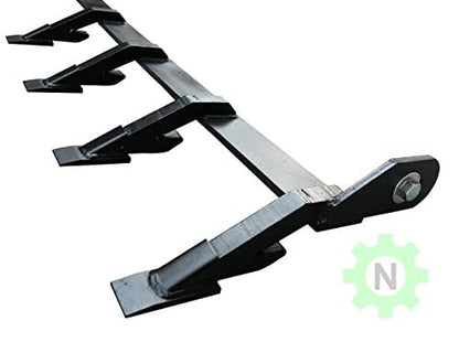 Heavy Bolt On Bucket Tooth Bar - 34-1/2" Wide - 5 Teeth Bar - 2AW - size: 34 1/2"