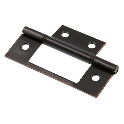 Prime-Line N 72737 Bi-Fold Door Non-Mortise Hinge, Bronze (Single Pack) - color: Bronze
