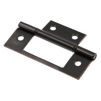 Prime-Line N 72737 Bi-Fold Door Non-Mortise Hinge, Bronze (Single Pack) - color: Bronze