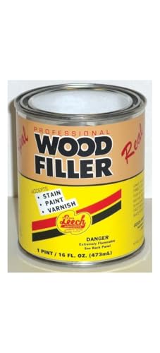 Leech Lwf-69 Pro Wood Filler, Pint