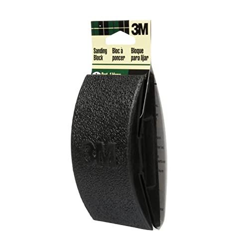 3M Rubber Sanding Block, 4.75 x 2.63 in