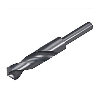 20.5mm Reduced Shank Drill Bit, 1/2” Shank High Speed Steel Twist Drill Bit HSS 9341 for Aluminum Plate Copper Wood Stainless Steel - size: 20.5mm