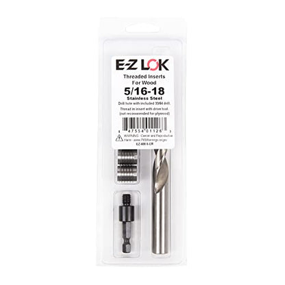 E-Z LOK 400-5 Thread Repair Kit, 400-5 - size: 5/16-18