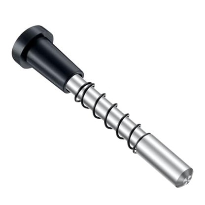50 Pack Window Screen Plunger Latches with Caps Black - color: Black