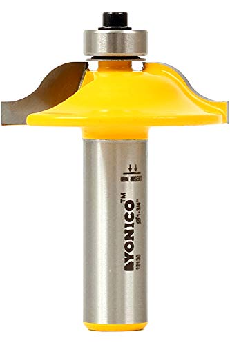 YONICO Raised Panel Cabinet Door Router Bits 1-3/4-Inch Diameter 1/2-Inch Shank 12130 - style: Ogee - 1-3/4" Diameter - 1/2" Shank
