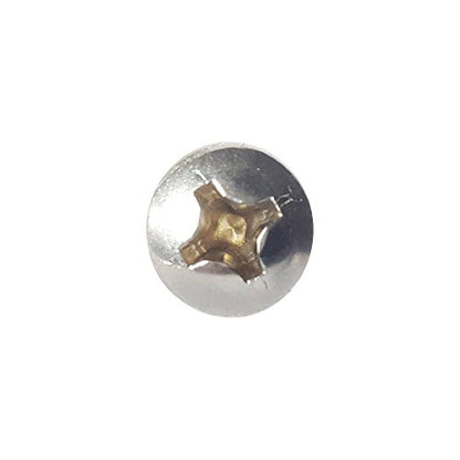 #12 x 3-1/2" Pan Head Sheet Metal Screws, Full Thread, Phillips Drive, Stainless Steel 18-8, Bright Finish, Self-Tapping, Quantity 25 Pieces By Fastenere - size: #12 x 3-1/2"(25 PACK)