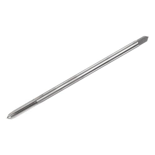 uxcell Metric Thread Tap M5 x 0.8 H2 120mm Extra Long Straight Flute Screw Thread Milling Machine Taps Threading Tapping Repair Tool - size: M5 x 0.8 x 120mm