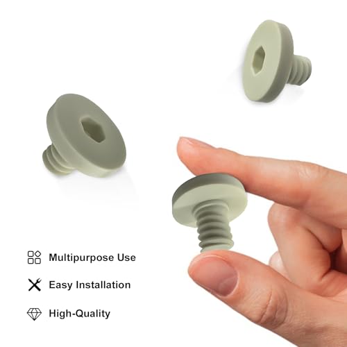 20 PCS Replacement Bolts Compatible with Suncast Storage Sheds - color: White