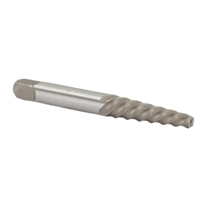 Drill America DEWEZ4 Qualtech Carbon Steel Screw Extractor, #4 Size, 3" Length (Pack of 10) - size: #4