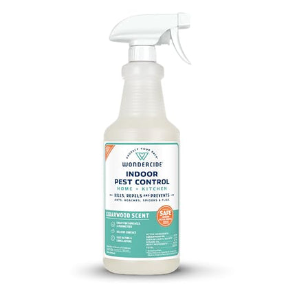 Wondercide - Indoor Pest Control Spray for Home & Kitchen Cedarwood 32 oz - size: 32 Fl Oz (Pack of 1)