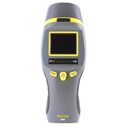 General Tools MM9 Moisture Meter for Wood, Walls & Drywall Detection - size: Pin & Pinless