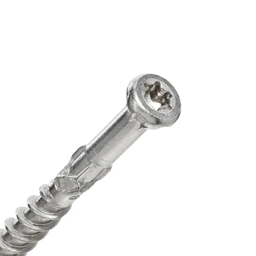 Power Pro Premium 305 Stainless Steel Trim Screws (#8 x 3) - 1lb Box