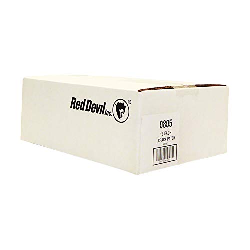 Red Devil 0805 Crack Patch Premium Acrylic Spackling, 5.5 Oz. Squeeze Tube, Pack of 12, White - size: 5.5 Fl Oz, style: 12 - Pack