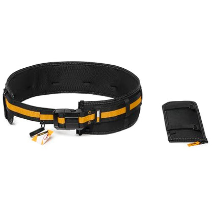 ToughBuilt ClipTech - Pro Padded Belt, Steel Buckle, TB-CT-41P - size: Pro Padded Work Belt