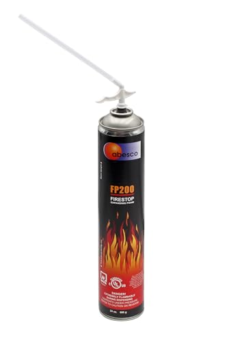 Abesco FP200 Fire Rated Expanding Foam Firestop Flame Resitant - 24oz Can - style: 24oz - 1 Can