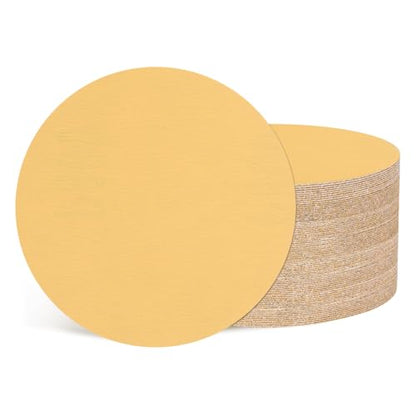 50Pcs Sanding Discs 5In 800Grit Hook and Loop Sandpapers Yellow - color: Yellow, size: 5 Inch(800 Grit)