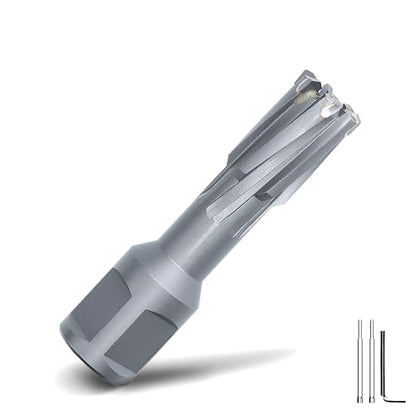 1/2" x 2" Annular Cutter with Weldon Shank - size: 1/2" diameter, style: 2" depth