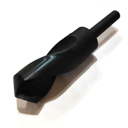 NACX 31mm(1-7/32 Inch) Reduced Shank Drill Bit, 1/2” Shank Twist Drill Bit HSS 9341 - size: 31mm