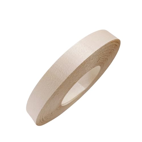 Maple Wood Veneer Edge Banding Roll 3/4 inch,Preglued Iron-On Veneer Edging,Hot Melt Self Adhesive Edgebanding Strip,Flexible Wood Tape for Cabinet Repair Furniture (3/4'' ×50') - size: 3/4'' ×50'